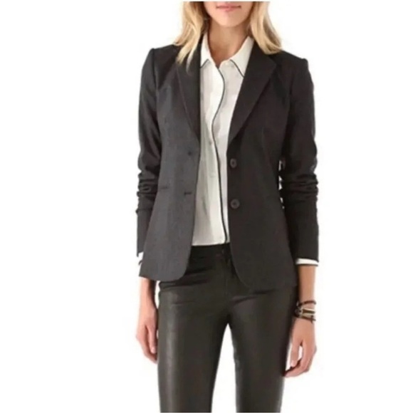 Theory Nichelle blazer Classic Gray Blazer - Picture 1 of 16